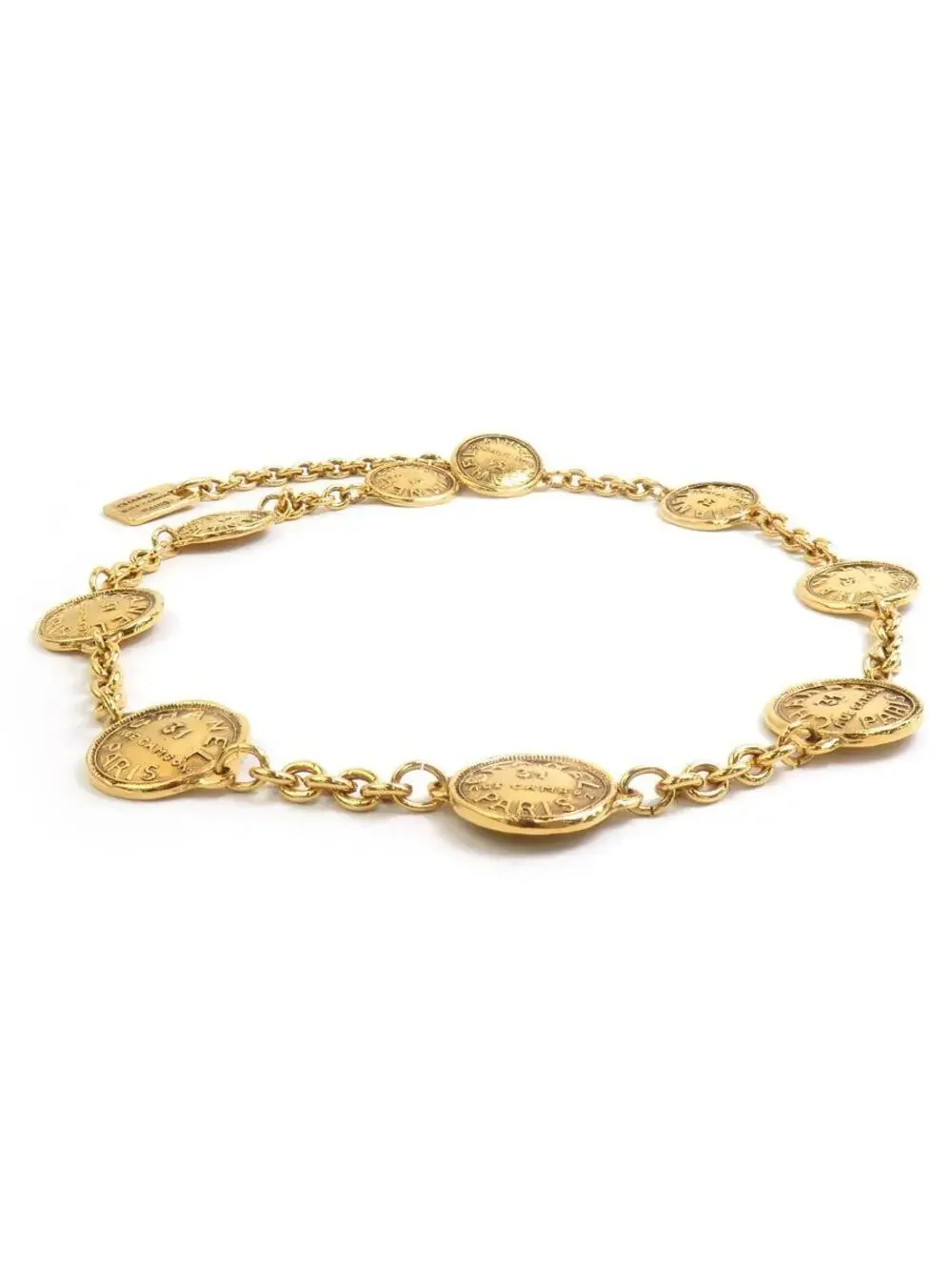 Auth Chanel 31 Rue Cambon Chain Belt #293558C88B